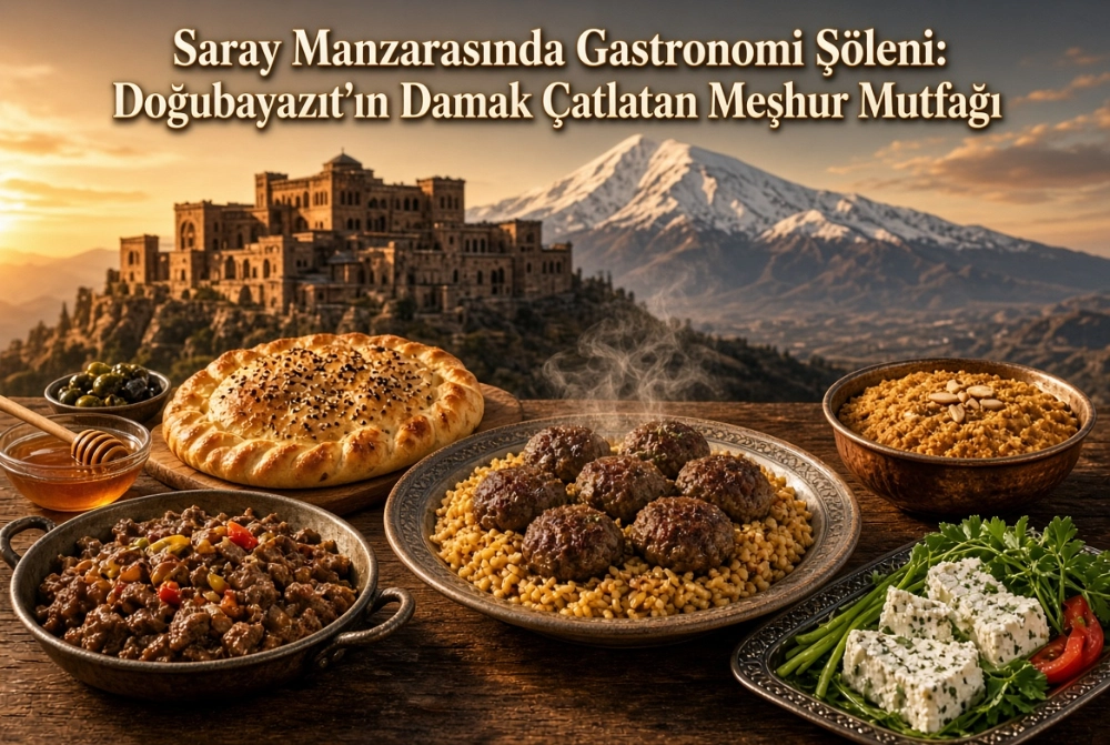 Doğubayazıt’ın Damak Çatlatan Meşhur Mutfağı ve Saray Manzarasında Gastronomi Şöleni 