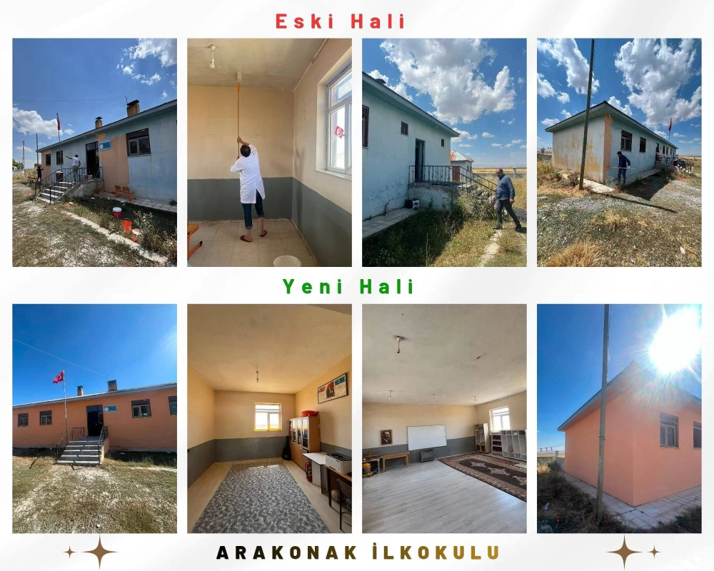 AĞRI’DA OKULLAR YENİ EĞİTİM-ÖĞRETİM DÖNEMİNE HAZIRLANIYOR