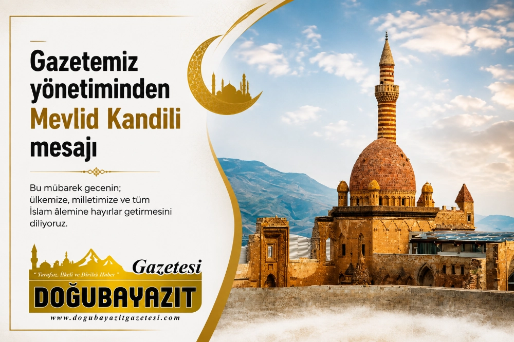 Gazetemiz yönetiminden Mevlid Kandili Mesajı