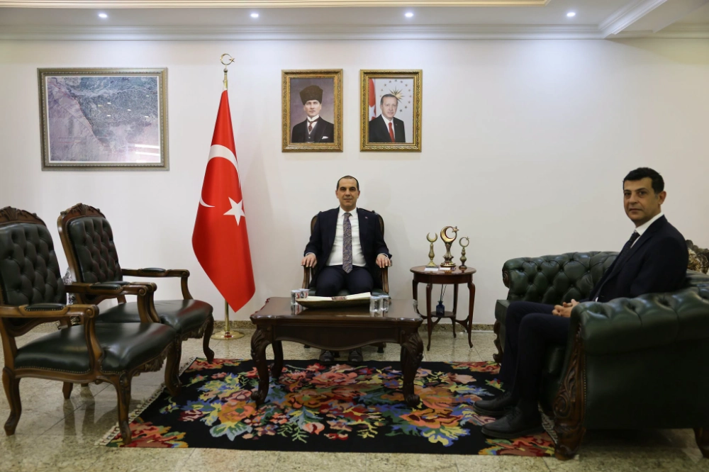 Gürbulak Bölge Müdürü İbrahim Bakırman’dan Vali Taşolar’a Ziyaret