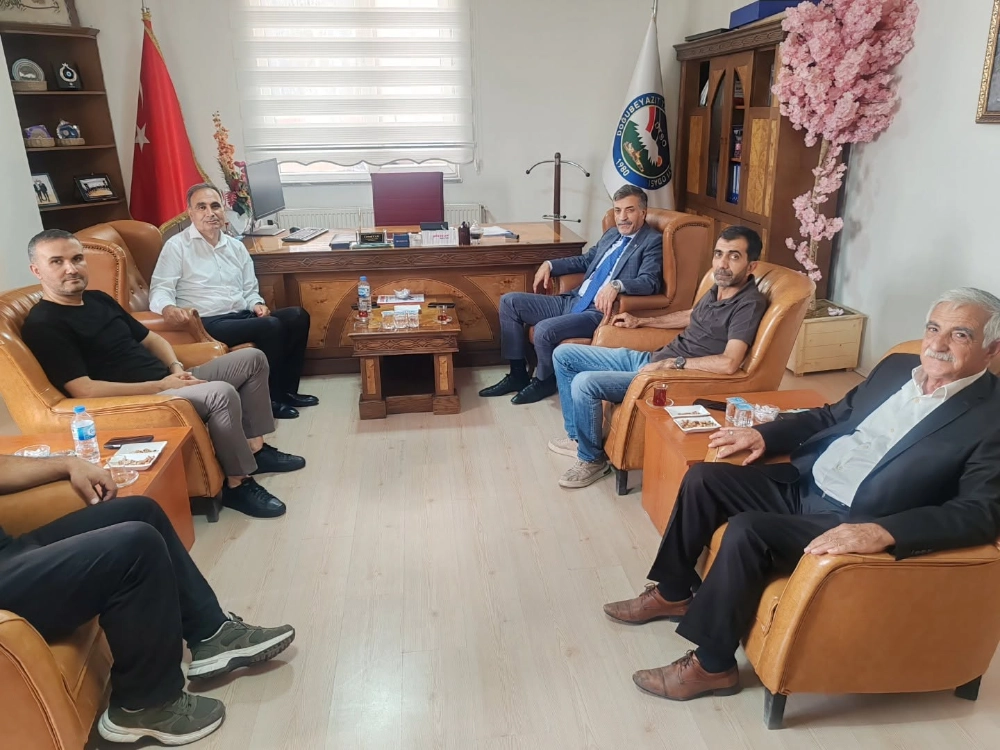 İSTANBUL’DAKİ HEMŞEHRİLERİMİZDEN DTSO BAŞKANI CEMAL CAN’A ZİYARET