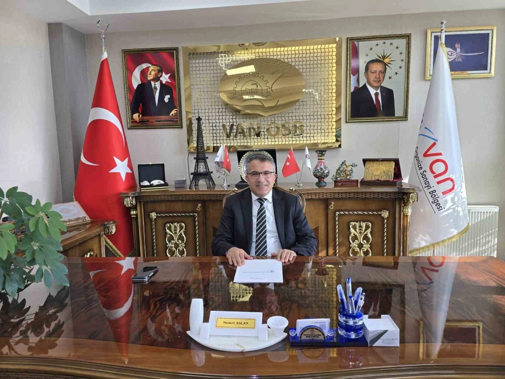 Van OSB Başkanı Memet Aslan’dan finansman desteğine teşekkür: "Sanayicimiz için can suyu olacaktır"