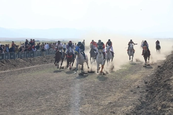 AĞRI’DA NEFES KESEN MAHALLİ AT YARIŞLARI COŞKUYLA GERÇEKLEŞTİRİLDİ