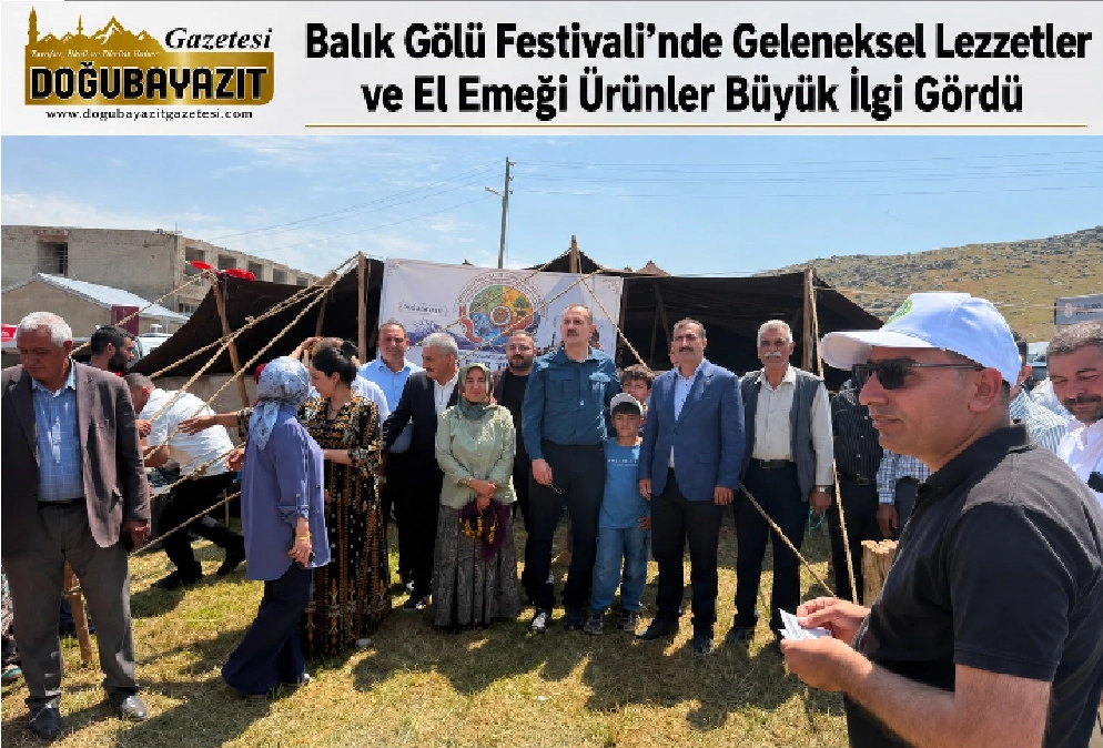 Balık Gölü Festivali’nde Geleneksel Lezzetler ve El Emeği Ürünler Büyük İlgi Gördü
