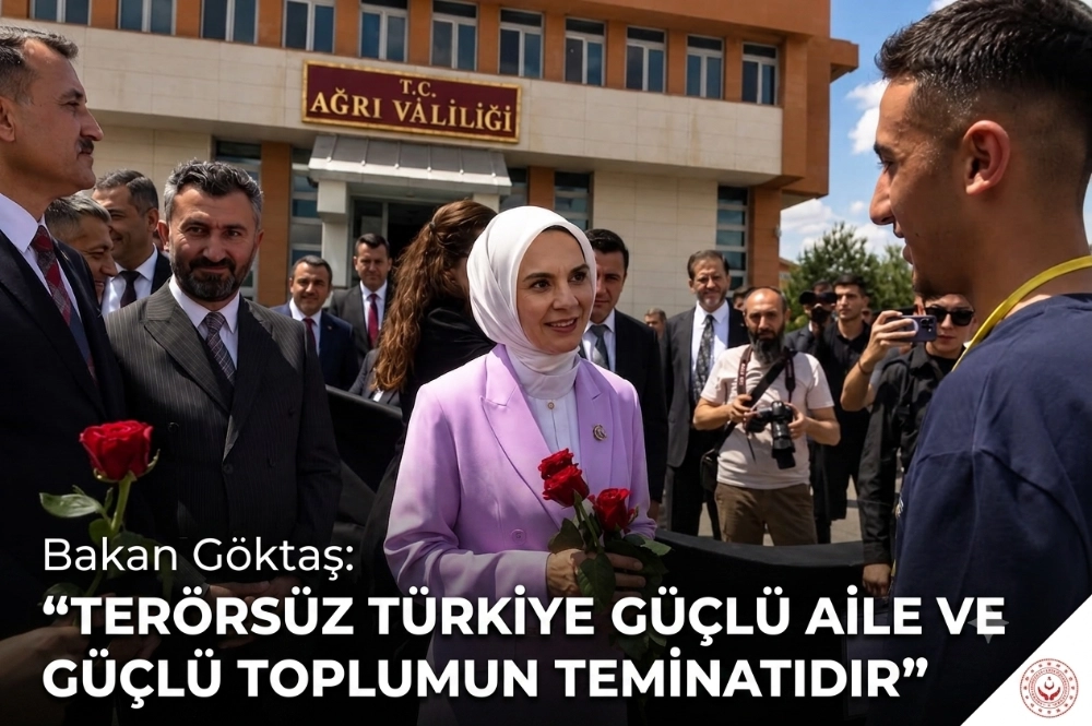 Bakan Göktaş: "Terörsüz Türkiye güçlü aile ve güçlü toplumun teminatıdır"