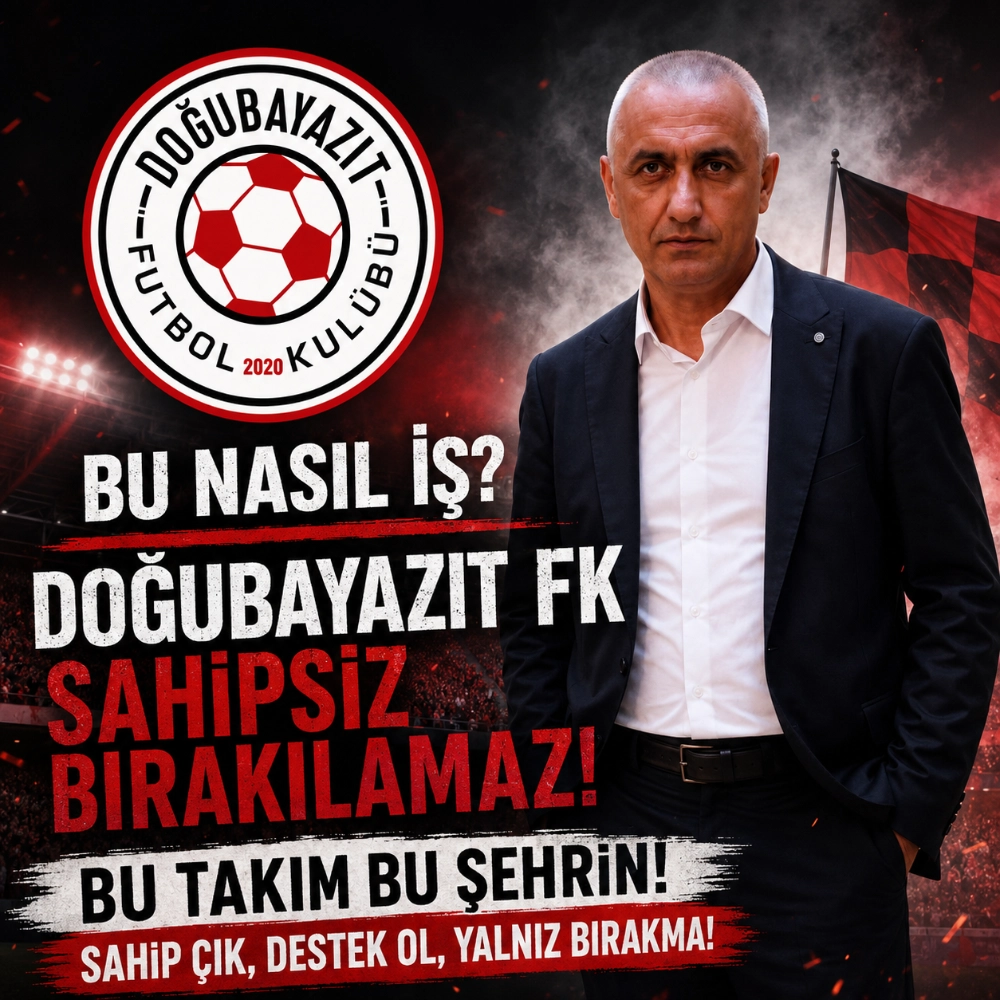 Metin Şahin’den Doğubayazıt FK İçin Çağrı: “Bu Takım Sahipsiz Bırakılamaz”