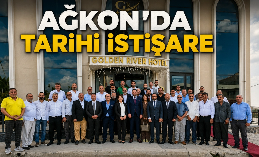 AĞKON’DA TARİHİ İSTİŞARE