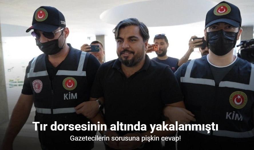 Kocabıyık adliyeye sevk edilirken "Anamur’a gideceğim" dedi
