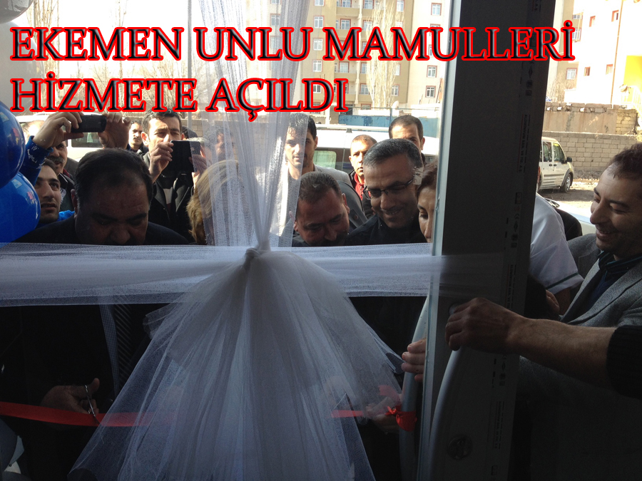 EKEMEN UNLU MAMULLERİ HİZMETE AÇILDI