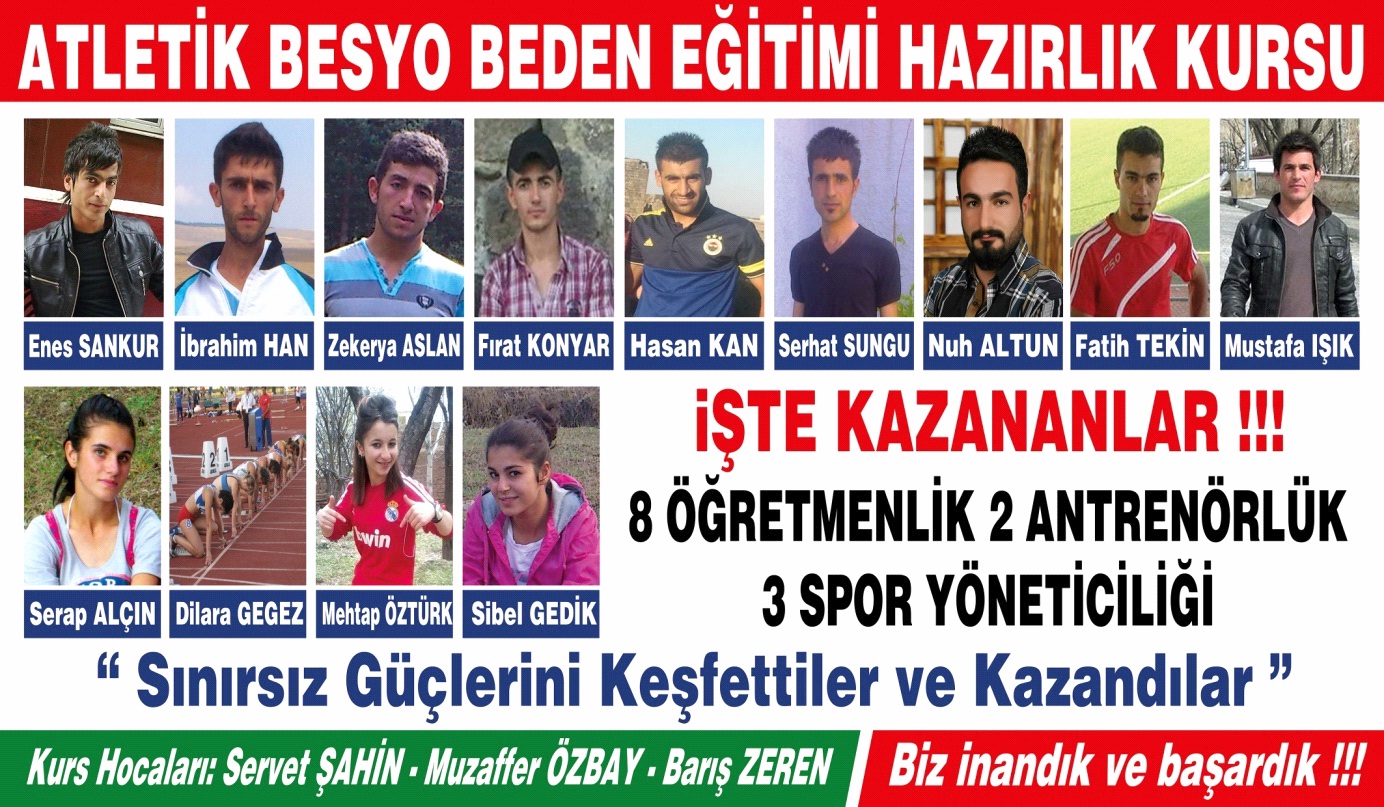 GELENEK BOZULMADI YİNE ATLETİK BESYO ZİRVEDE?.