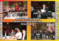 Denizli`deki Ağrılılar