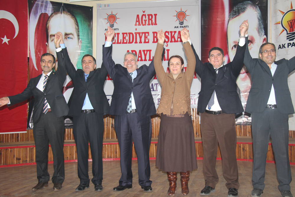 AK PARTİ AĞRI İL TEŞKİLATI, İL, İLÇE VE BELDE BELEDİYE BAŞKAN ADAYLARINI TANITTI