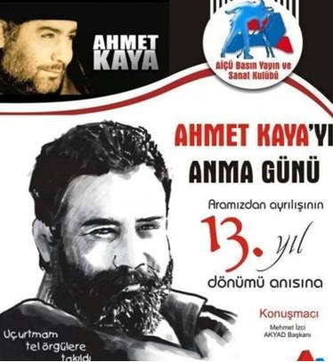 AĞRI`DA AHMET KAYA ANISINA