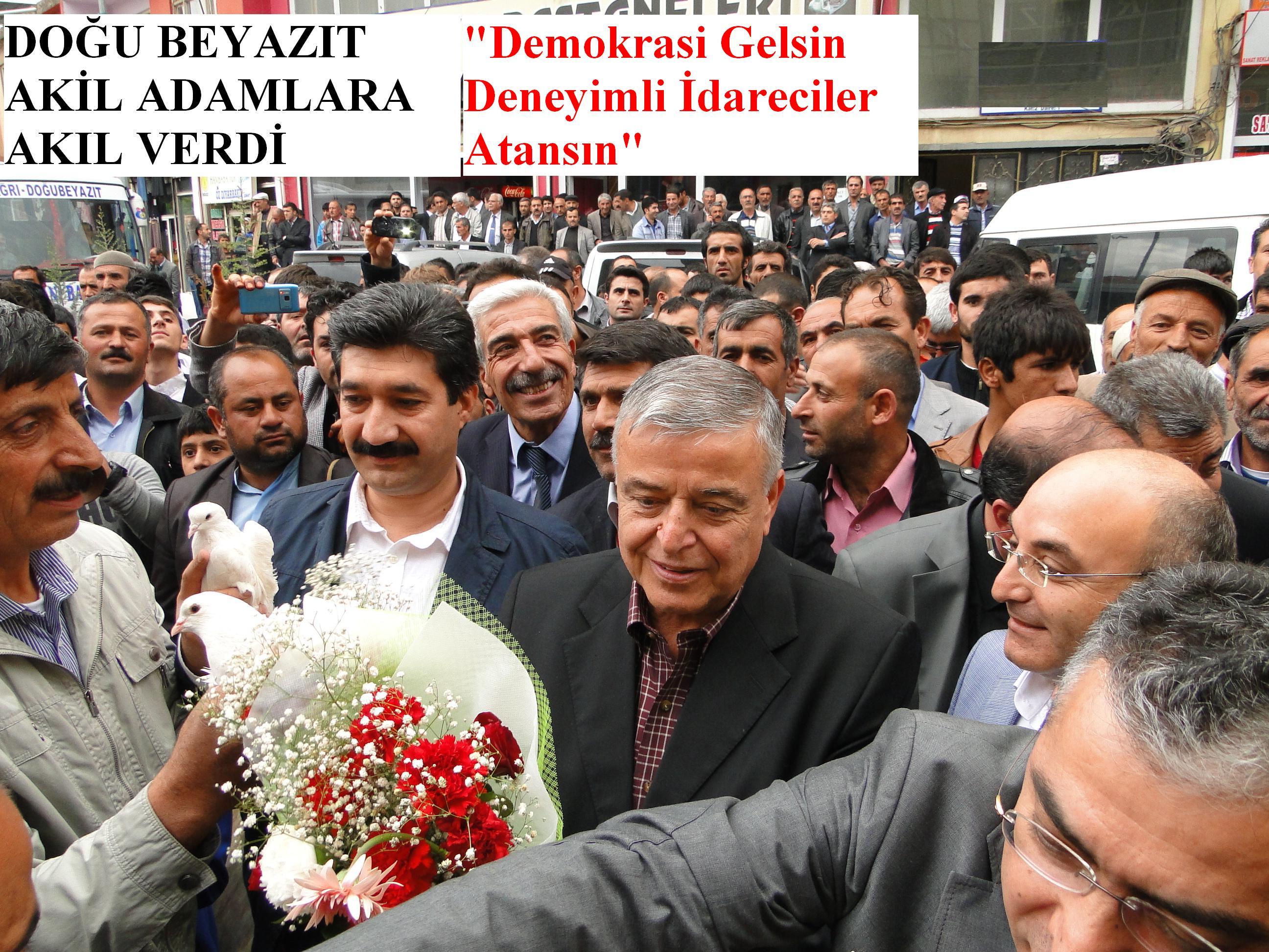 DOĞU BEYAZIT AKİL ADAMLARA AKIL VERDİ