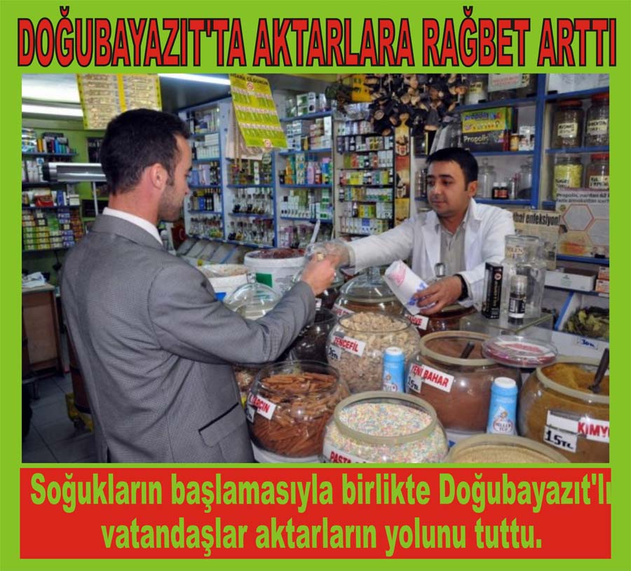 DOĞUBAYAZIT`TA AKTARLARA RAĞBET ARTTI