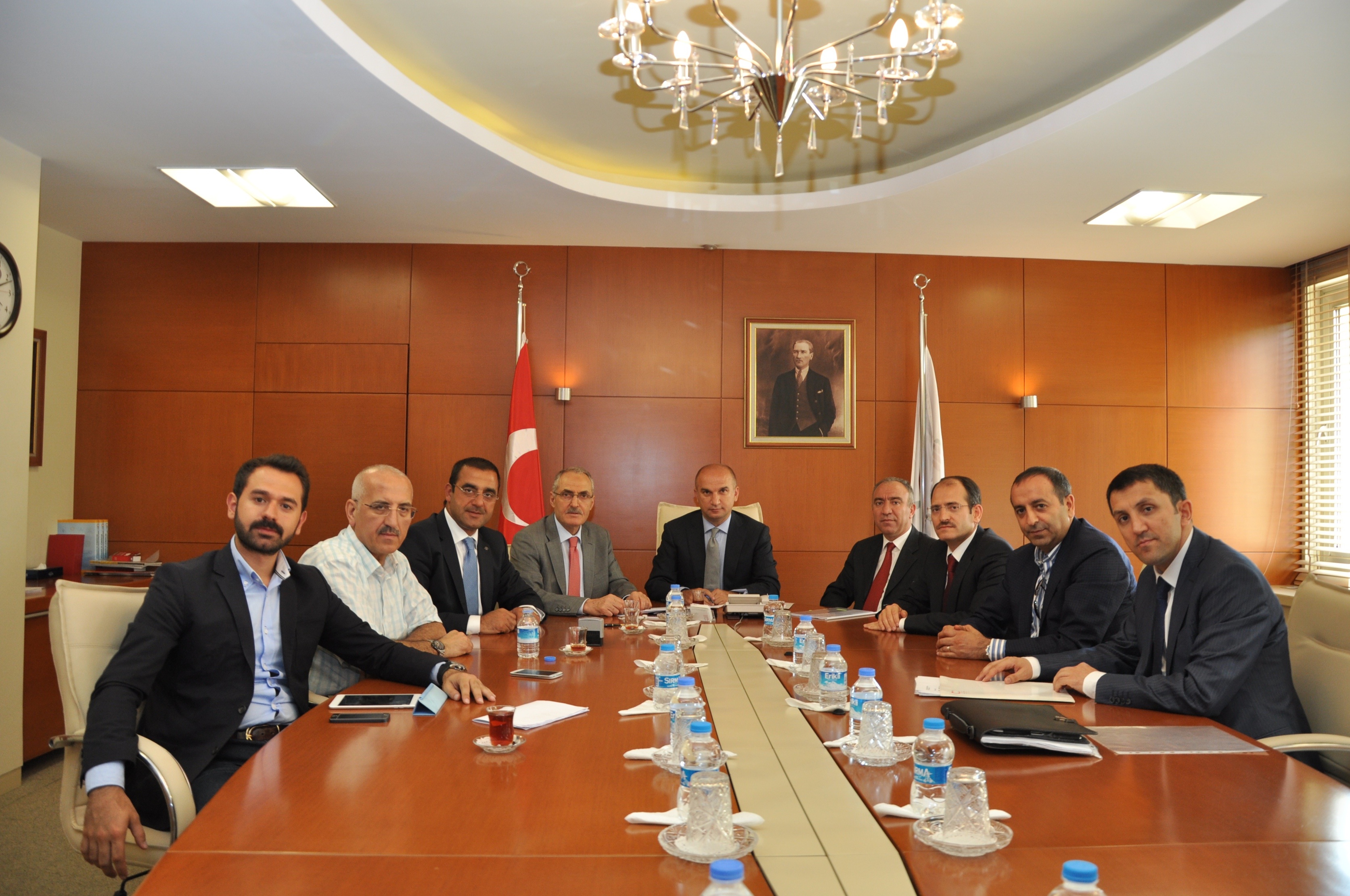 ARAS ELEKTRİK DAĞITIM BÖLGESİ`NİN DEVİR TESLİMİ GERÇEKLEŞTİ