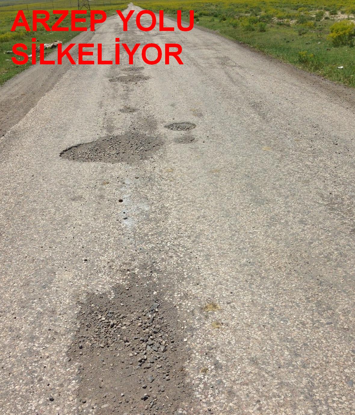 ARZEP YOLU SİLKELİYOR