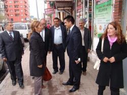 Başkan Korkmaz`ın Esnaf Ziyareti