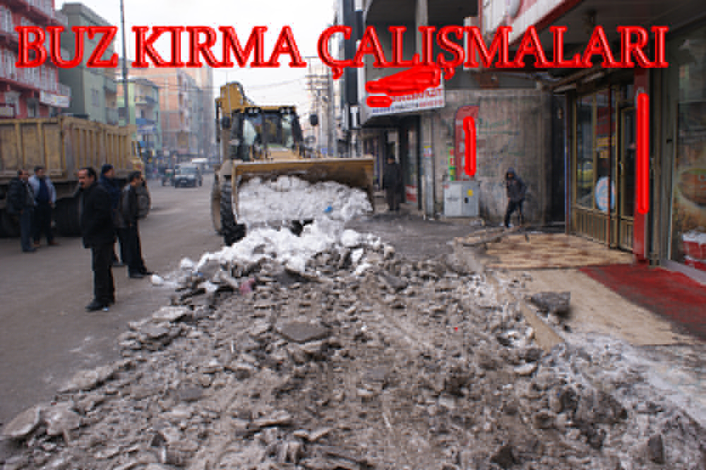 BUZ KIRMA ÇALIŞMALARI