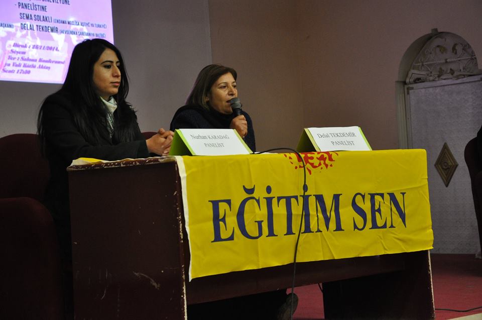 KADINA ŞİDDETE KARŞI KONULU PANEL
