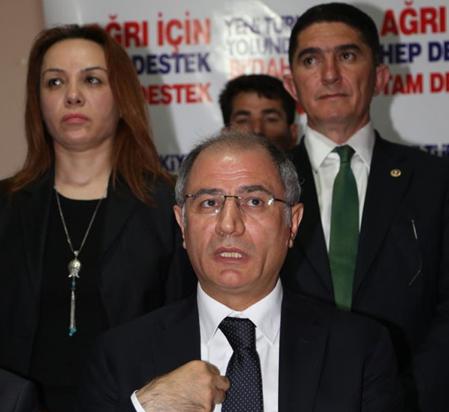BAKANLAR AĞRI`YA GELİP SELAM VERİP DÖNÜYOR