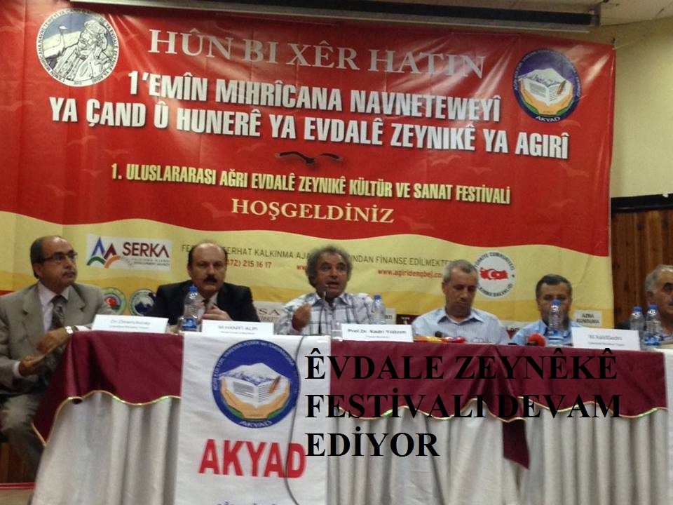 ÊVDALE ZEYNÊKÊ FESTİVALI DEVAM EDİYOR