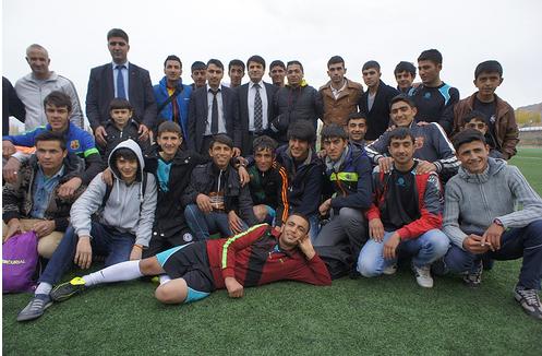 DOĞU BEYAZIT`TA GENÇLER FUTBOL TURNUVASI SONA ERDİ