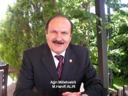 Ağrı Milletveki M. Hanifi Alır Müjdeyi Verdi