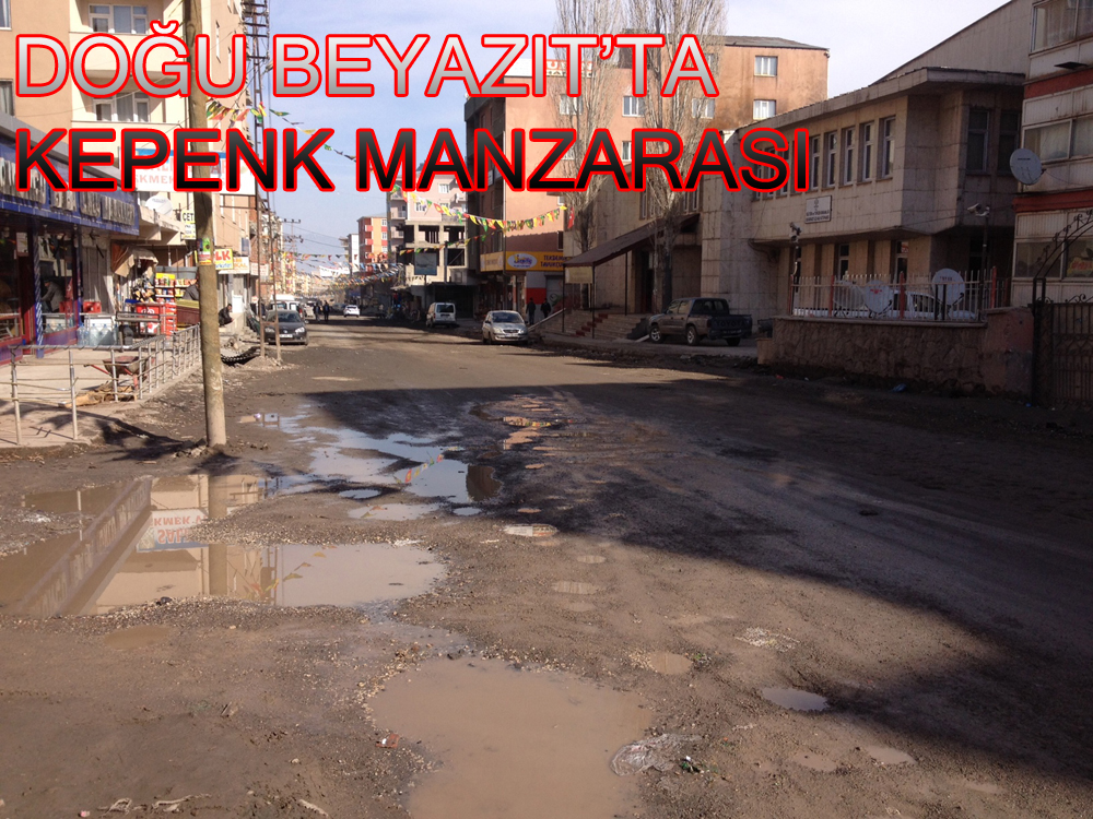 Kepenk, Kapı ve Kaldırımlar Düzensiz