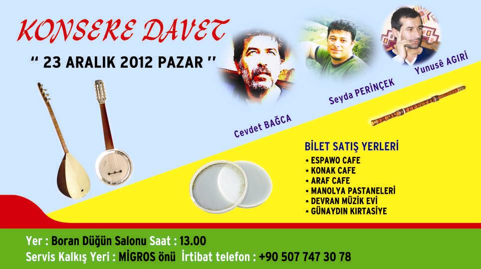 DOĞUBAYAZIT`TA KONSER