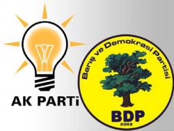 ışte Ağrı AK Parti,  BDP ve CHP 