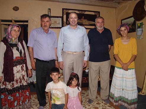 MUSTAFA YILMAZ EV ZİYARETLERİNDE