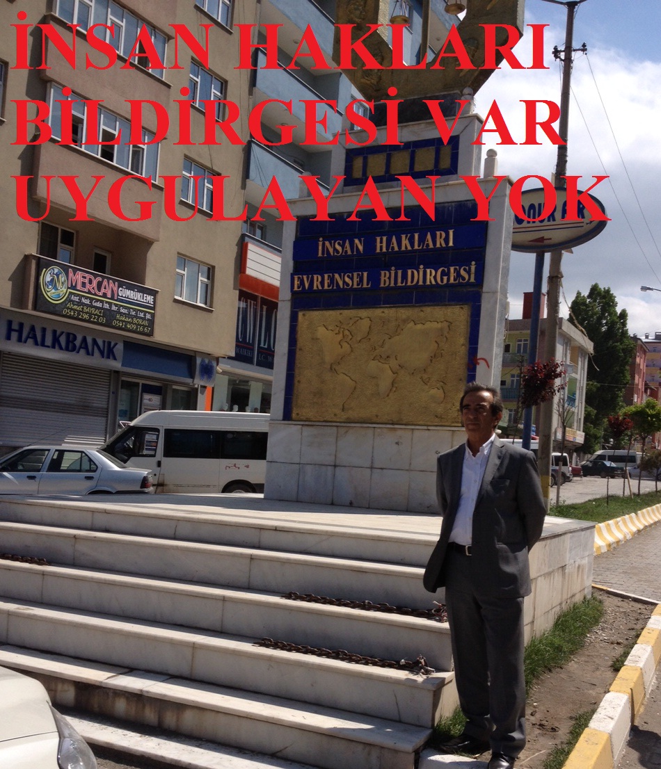 Sözde İnsan Hakları Her Yetkilinin Dilinde