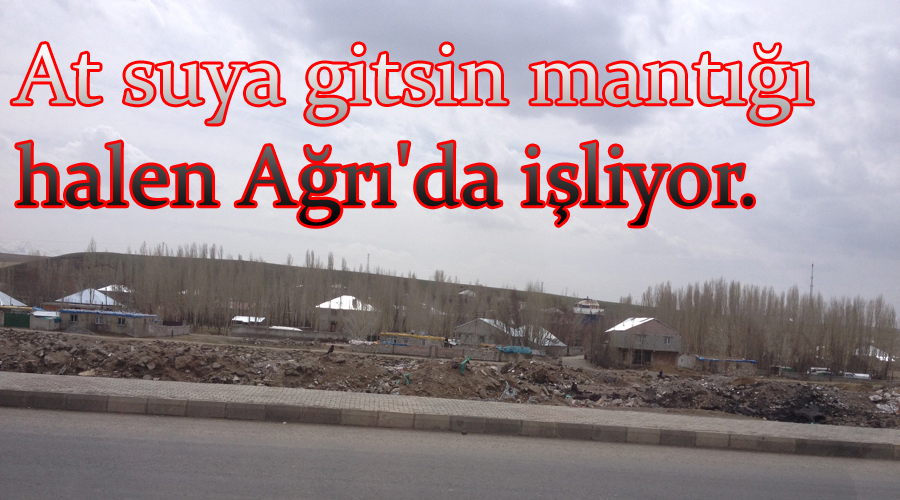 AĞRI MURAT NEHRİ HEP ÇÖPLÜK