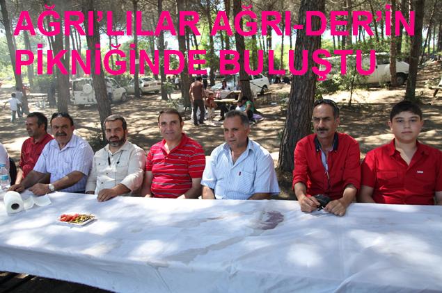 AĞRI`LILAR AĞRI-DER`İN PİKNİĞİNDE BULUŞTU