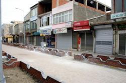 Doğubayazıt Esnafı Kepenk Kapattı