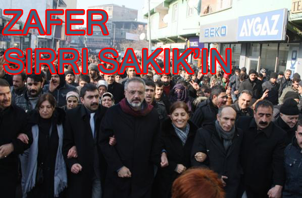 Ağrı BDP Adayı Sırrı Sakık Belediye Başkanı Oldu