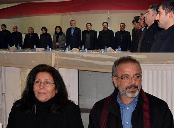 AĞRI BDP ADAYLARI DAYANIŞMA YEMEĞİNDE BİR ARADA