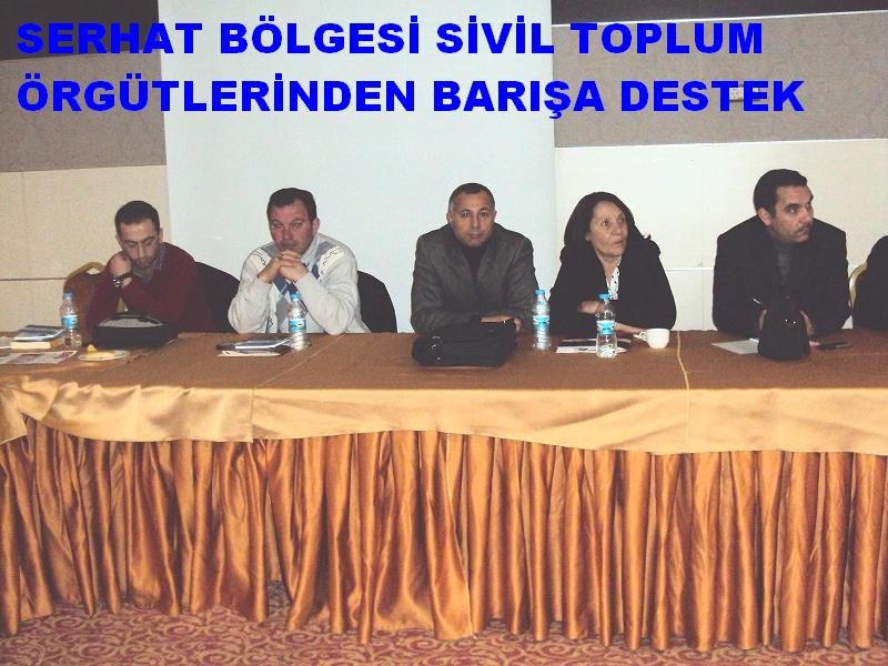 SERHAT BÖLGESİ SİVİL TOPLUM ÖRGÜTLERİNDEN BARIŞA DESTEK