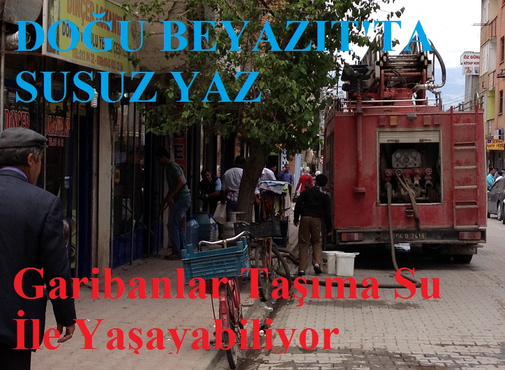 Garibanlar Taşıma Su İle Yaşayabiliyor