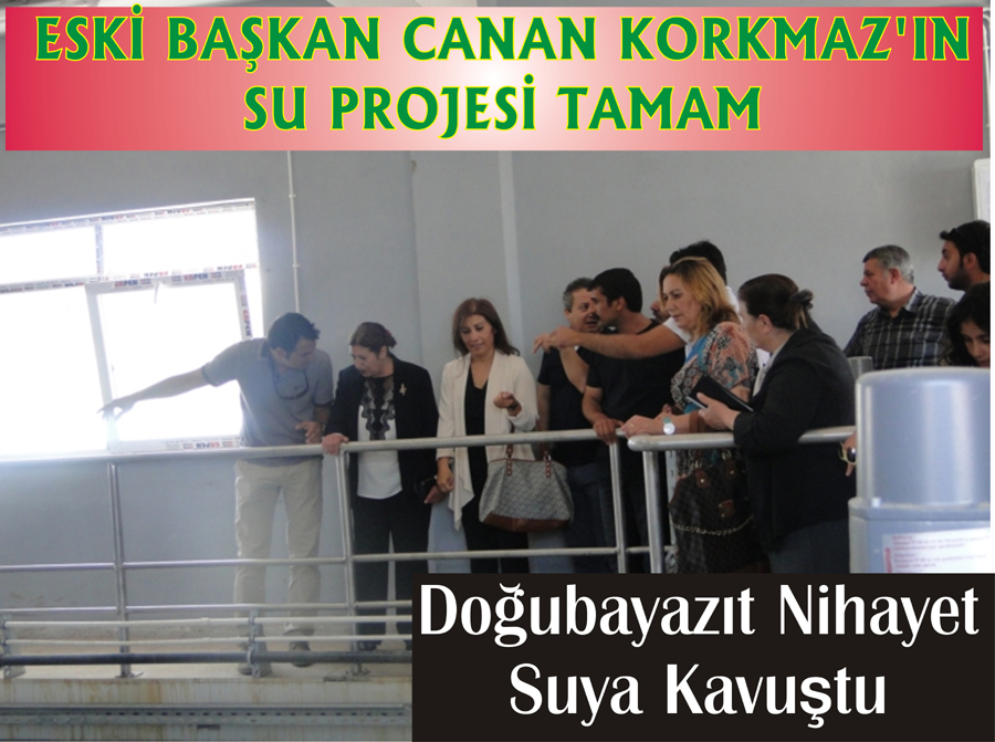 Doğubayazıt Nihayet Suya Kavuştu