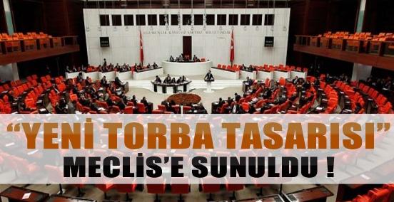 TORBA YASA TASARISI TBMM`DE