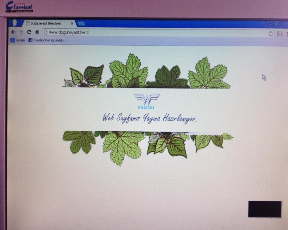 DOĞUBAYAZIT`TA RESMİ KURUMLARIN WEB SAYFALARI GÖRÜNTÜLENEMİYOR