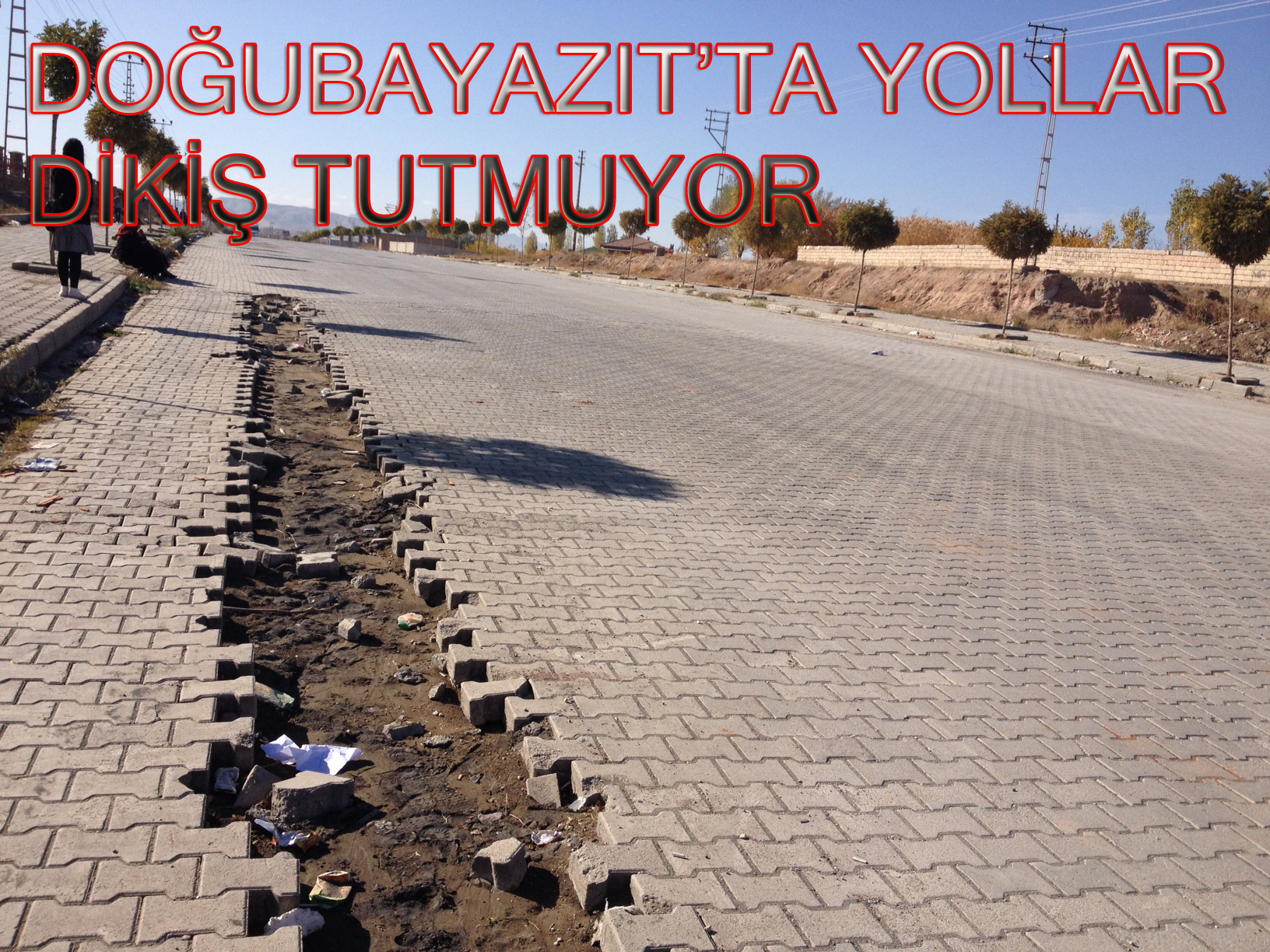 DOĞUBAYAZIT`TA YOLLAR DİKİŞ TUTMUYOR